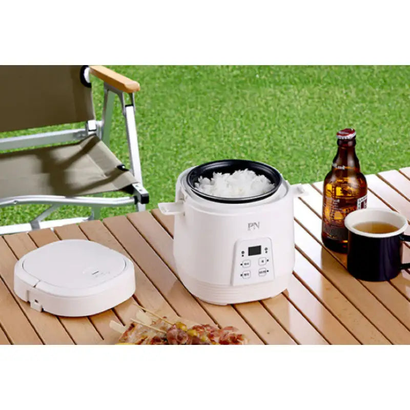 Wadiz x PungNyeon - Handy Electric Rice Cooker Blanc - Wadiz x PungNyeon - Rice Cooker - Harumio
