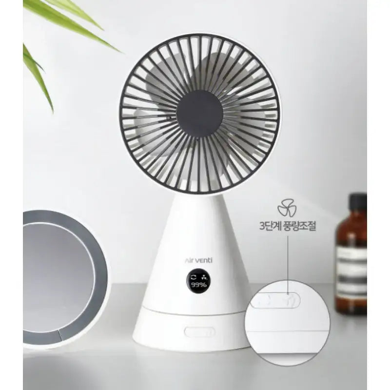 Wadiz x Air Venti - Mirror Fan - Wadiz x Air Venti - Mini Fan - Harumio