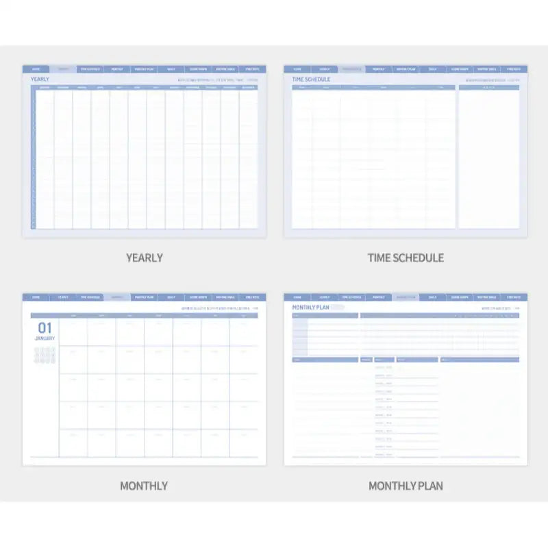 Study Group x YLAB Store - Planner - YLAB Store - Planner - Harumio