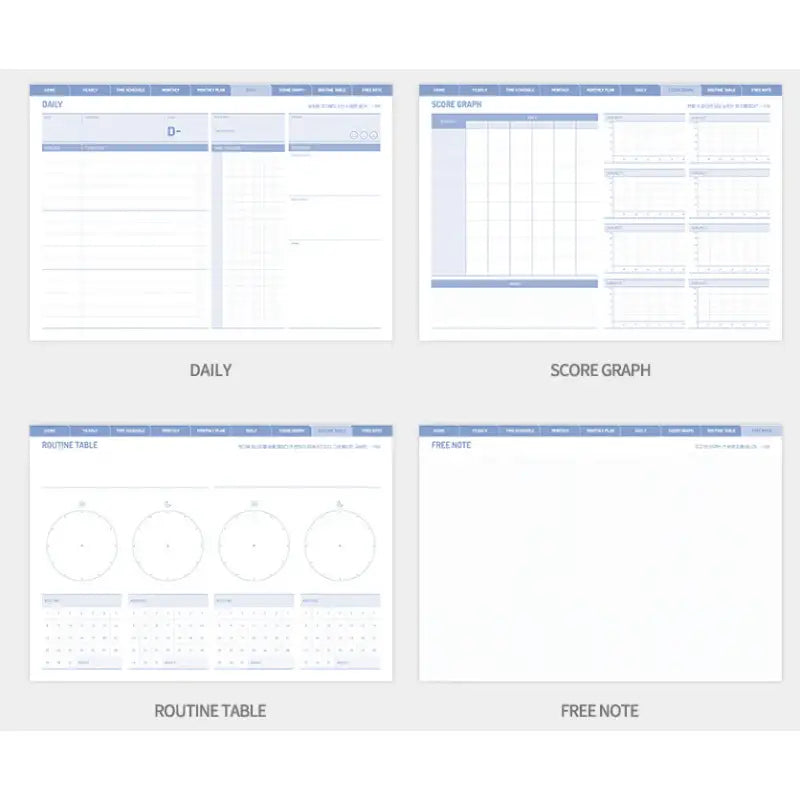 Study Group x YLAB Store - Planner - YLAB Store - Planner - Harumio