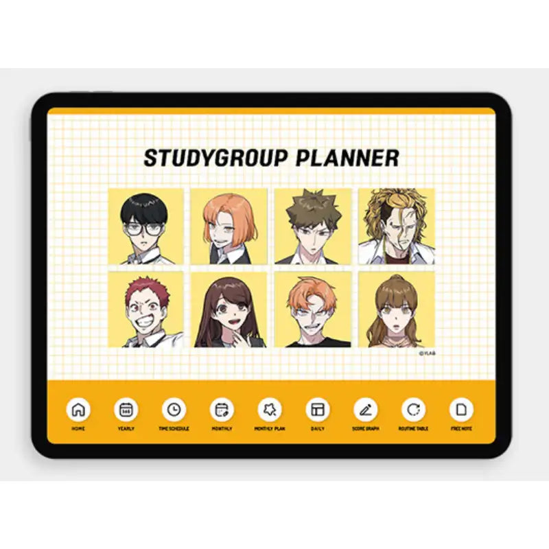 Study Group x YLAB Store - Planner - YLAB Store - Planner - Harumio
