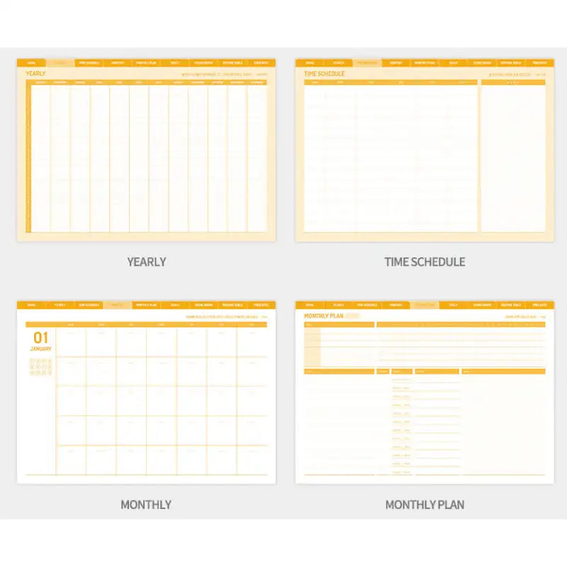 Study Group x YLAB Store - Planner - YLAB Store - Planner - Harumio