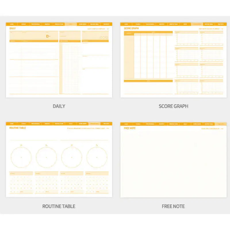 Study Group x YLAB Store - Planner - YLAB Store - Planner - Harumio