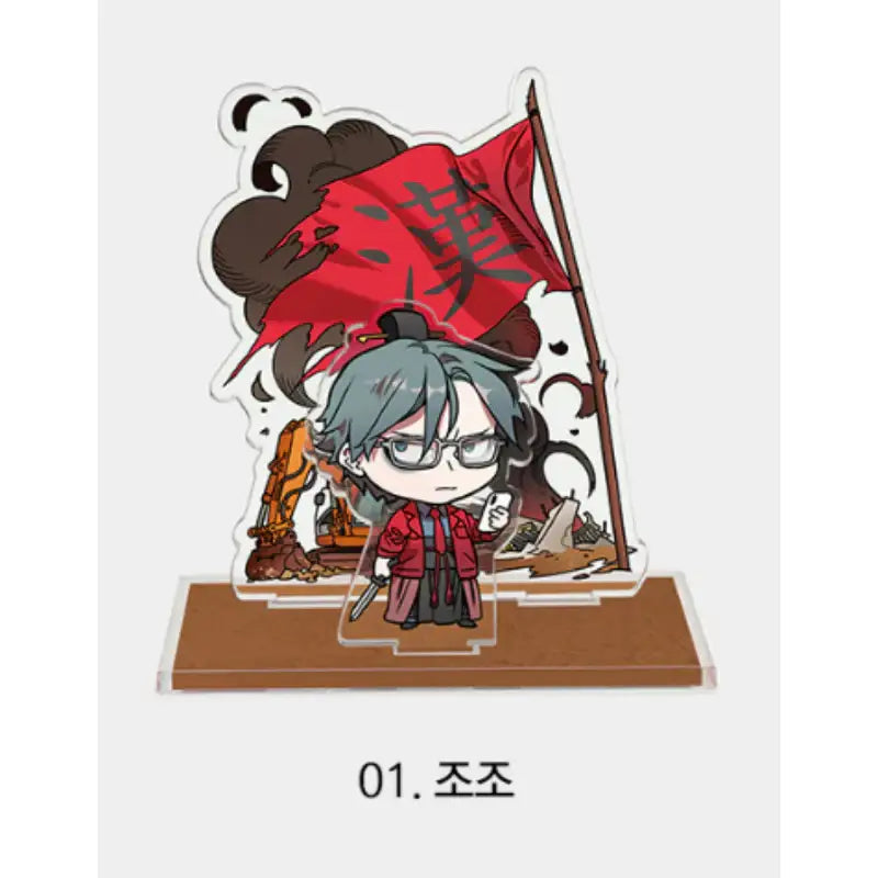 Three Kingdoms Talk x YLAB Store - Acrylic Diorama Stand - YLAB Store - Acrylic Diorama - Harumio