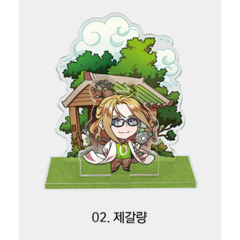 Three Kingdoms Talk x YLAB Store - Acrylic Diorama Stand - YLAB Store - Acrylic Diorama - Harumio