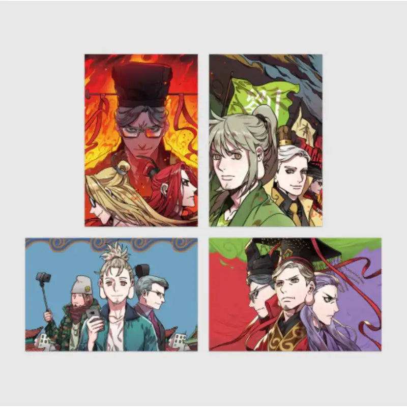 Three Kingdoms Talk x YLAB Store - Postcard Ver.2 - YLAB Store - Postcard - Harumio
