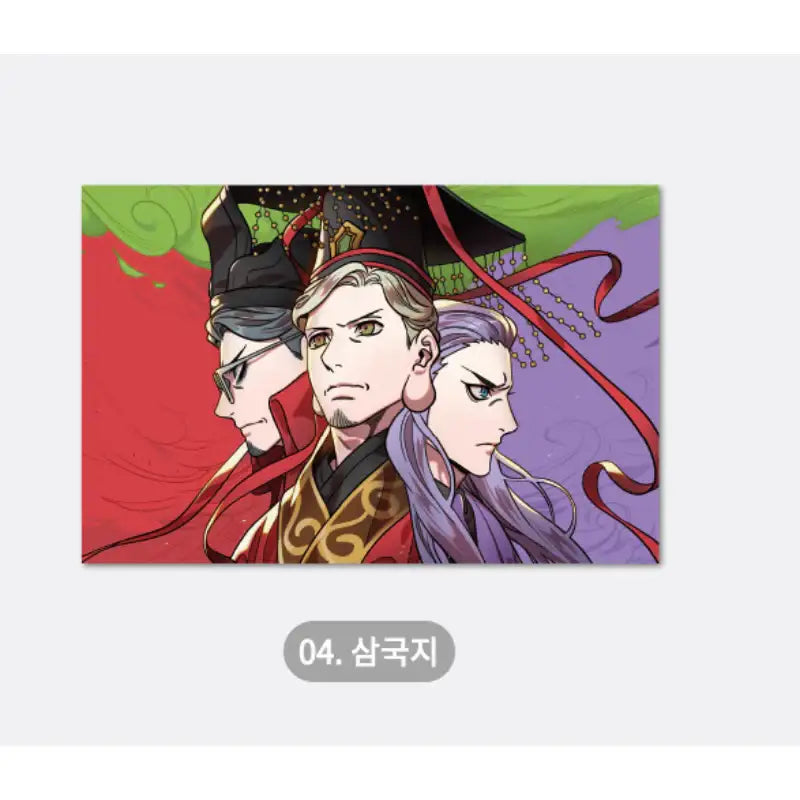 Three Kingdoms Talk x YLAB Store - Postcard Ver.2 - YLAB Store - Postcard - Harumio