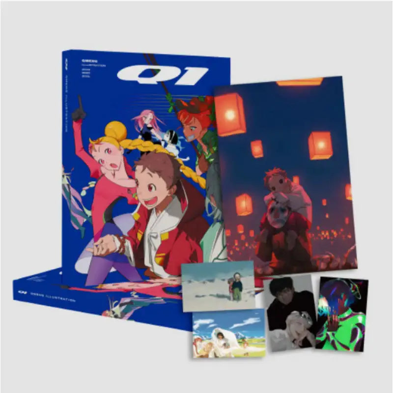 ARTBOOK QMENG [Q1] - Webtoon Friends - Artbook - Harumio