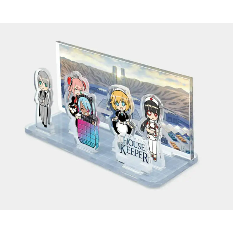Housekeeper x YLAB Store - Acrylic Diorama Stand - YLAB Store - Acrylic Diorama - Harumio