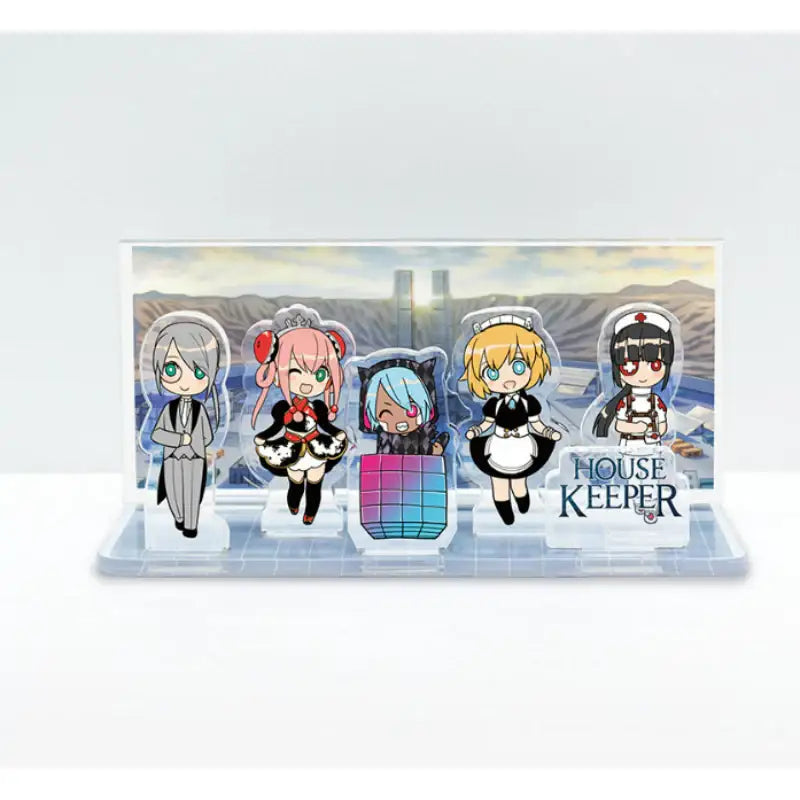 Housekeeper x YLAB Store - Acrylic Diorama Stand - YLAB Store - Acrylic Diorama - Harumio