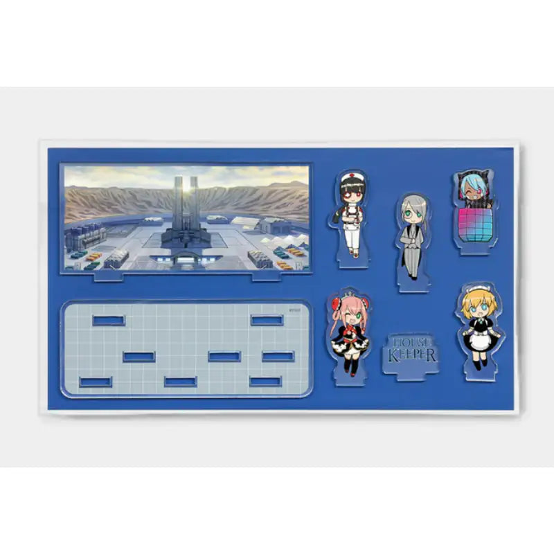 Housekeeper x YLAB Store - Acrylic Diorama Stand - YLAB Store - Acrylic Diorama - Harumio