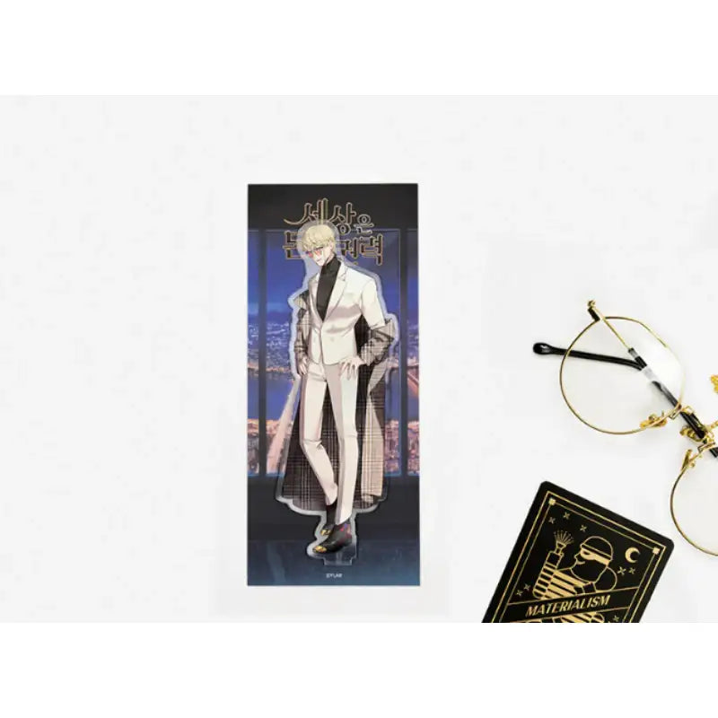 The World is Money and Power x YLAB Store - Acrylic Stand - YLAB Store - Acrylic Stand - Harumio