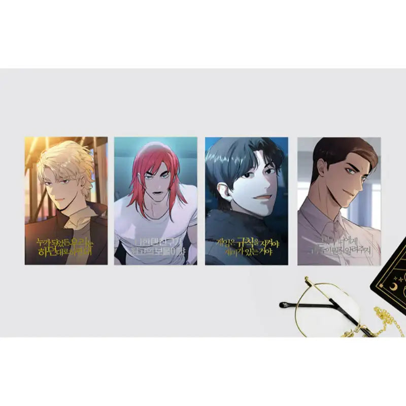The World is Money and Power x YLAB Store - Postcard Set - YLAB Store - Postcard set - Harumio
