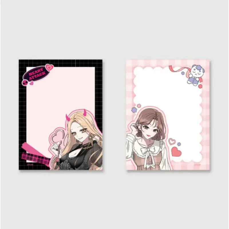 Death When Separated x YLAB Store - Memo Set - YLAB Store - Memo Paper - Harumio
