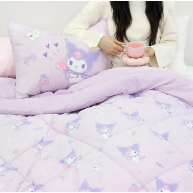 NARA HOME DECO X Sanrio - Microfiber Bedding Set - NARA HOME DECO - Pillow Cover - Harumio