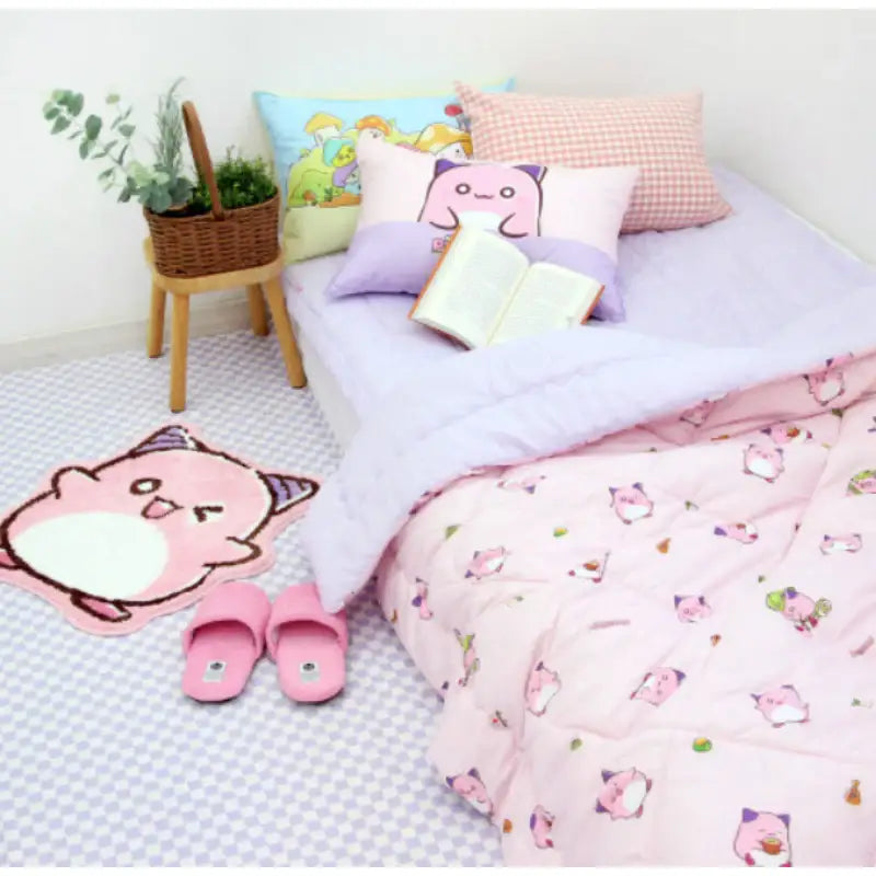 NARA HOME DECO X Maple Story - Pink Bean Bedding Set - NARA HOME DECO - Pillow Cover - Harumio