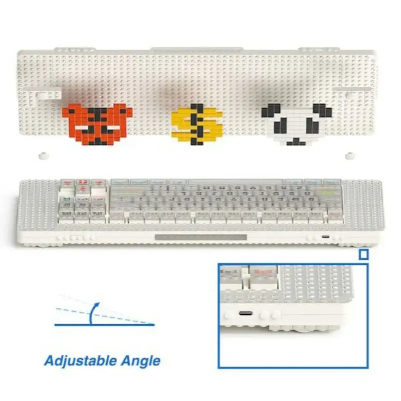 Wadiz x Blue Booth - MelGeek Pixel Keyboard - Wadiz x Blue Booth - Home & Living, Accessories - Harumio