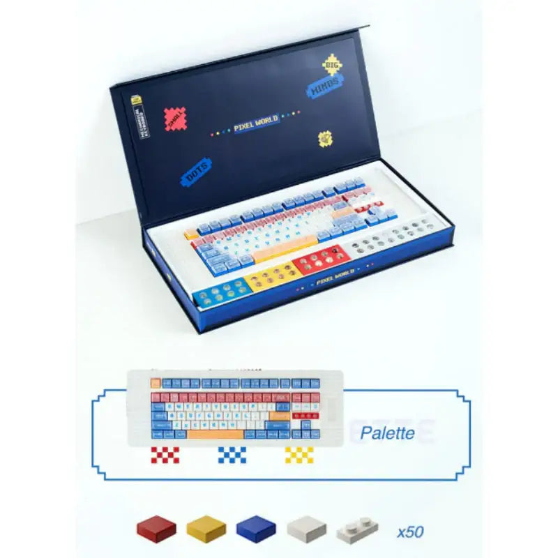 Wadiz x Blue Booth - MelGeek Pixel Keyboard - Wadiz x Blue Booth - Home & Living, Accessories - Harumio