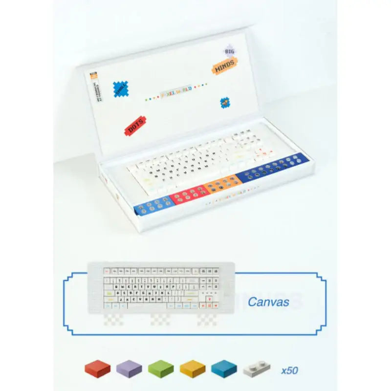 Wadiz x Blue Booth - MelGeek Pixel Keyboard - Wadiz x Blue Booth - Home & Living, Accessories - Harumio