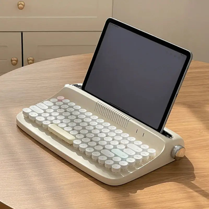 Wadiz x actto - Retro Bluetooth Keyboard - Wadiz x actto - Home & Living, Accessories - Harumio