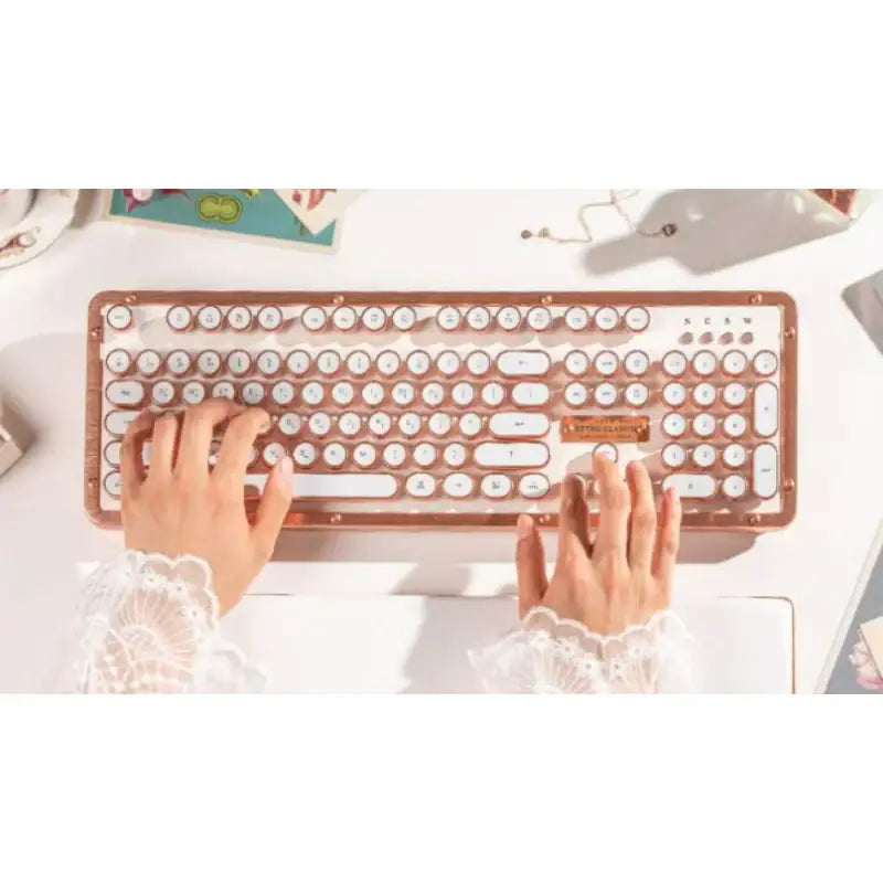 Wadiz x AZIO - Retro Classic Keyboard - Wadiz x AZIO - Home & Living, Accessories - Harumio