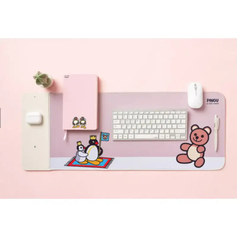 Wadiz x Pingu - Long Mouse Pad - Wadiz x Pingu - Mouse Pad - Harumio