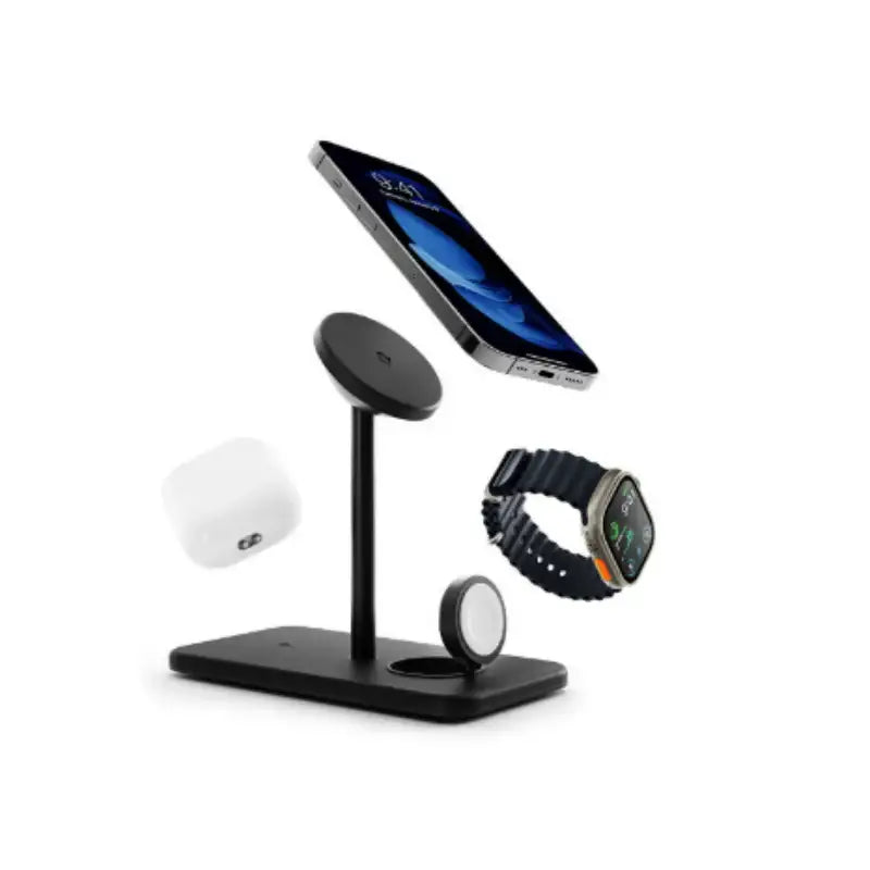 Wadiz x DK Store - HiRise 3 Deluxe MagSafe 3 in 1 Charger - Wadiz x DK Store - Wireless Charger - Harumio