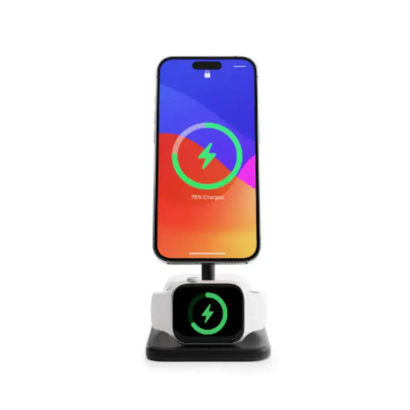 Wadiz x DK Store - HiRise 3 Deluxe MagSafe 3 in 1 Charger - Wadiz x DK Store - Wireless Charger - Harumio
