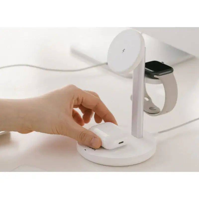 Wadiz x VOVA - 3 in 1 MagSafe Fast Wireless Charger - Wadiz x VOVA - Charging Stand - Harumio