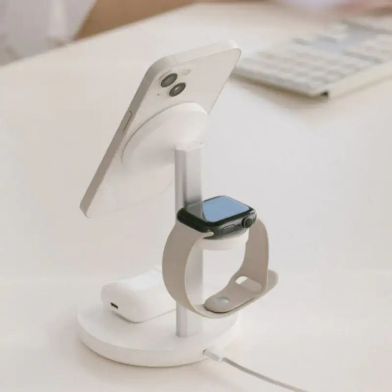 Wadiz x VOVA - 3 in 1 MagSafe Fast Wireless Charger - Wadiz x VOVA - Charging Stand - Harumio