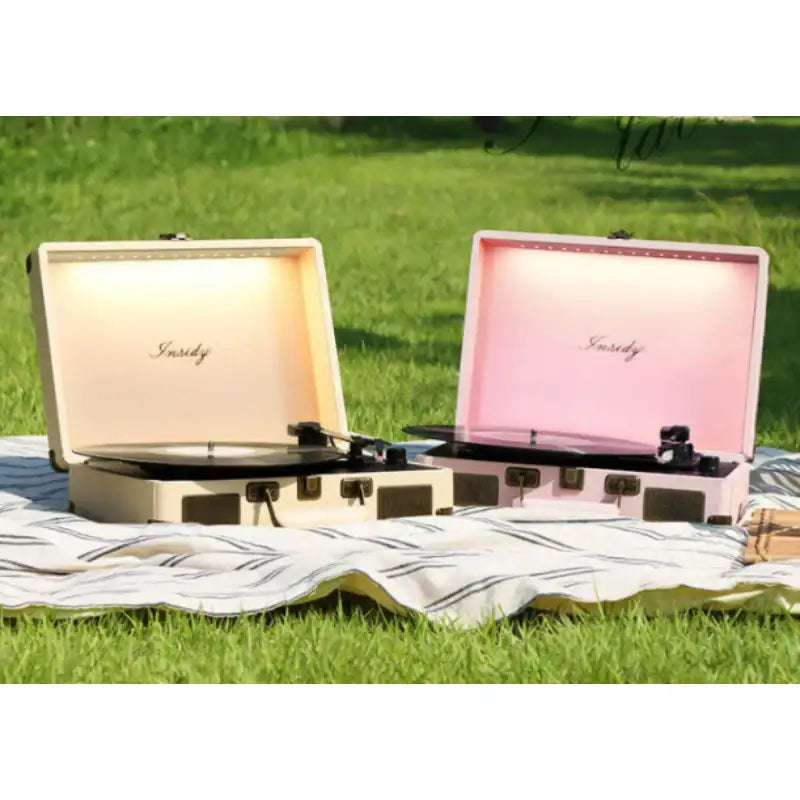 Wadiz x Insidy - Portable Wireless LED Turntable - Wadiz x Insidy - Turntable - Harumio