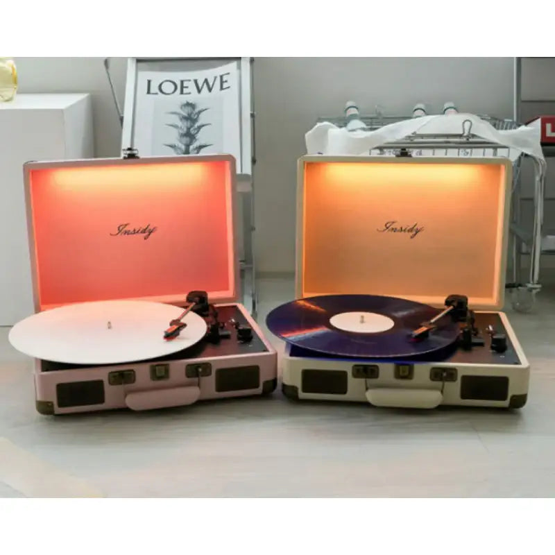 Wadiz x Insidy - Portable Wireless LED Turntable - Wadiz x Insidy - Turntable - Harumio