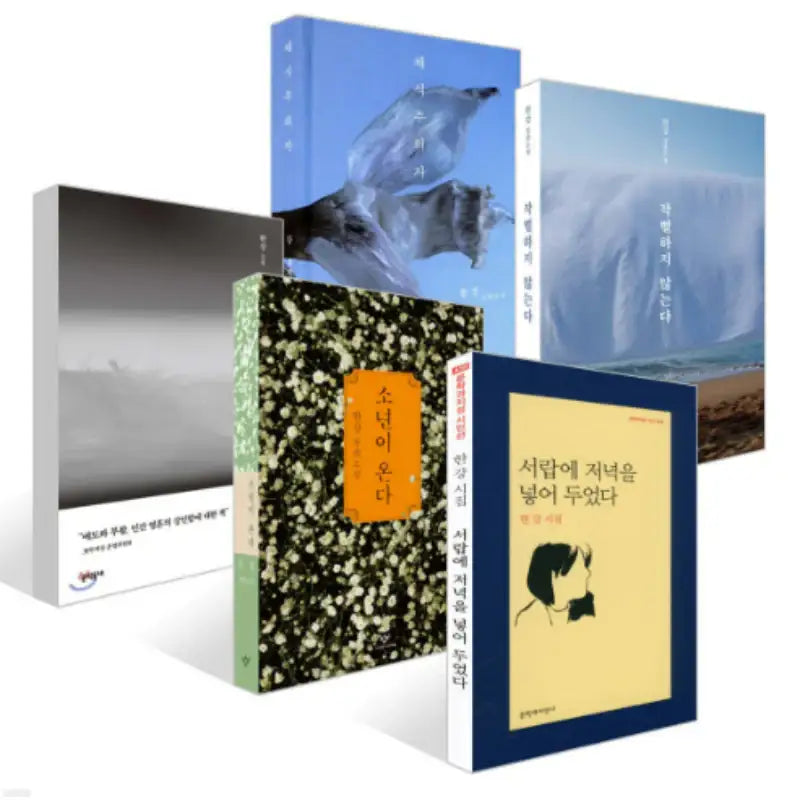 2024 Nobel Prize in Literature Winner Han Kang's Representative Works Set - Han Kang - Literature - Harumio