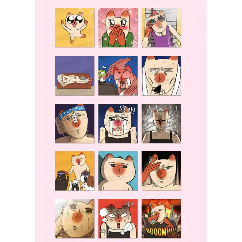 Today Is Also Fast - Sticker Pack - Webtoon Shop - Sticker - Harumio