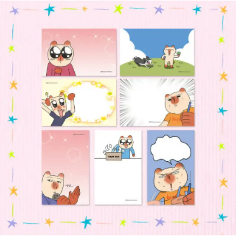 Today Is Also Fast - Sticker Set - Webtoon Shop - Sticker set - Harumio