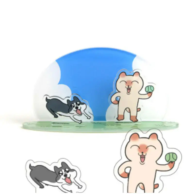 Today Is Also Fast - Diorama Acrylic Stand - Webtoon Shop - Acrylic Stand - Harumio