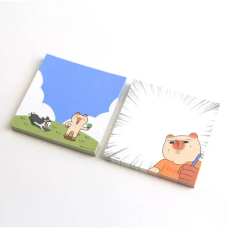Today Is Also Fast - Square Memo - Webtoon Shop - Memo - Harumio