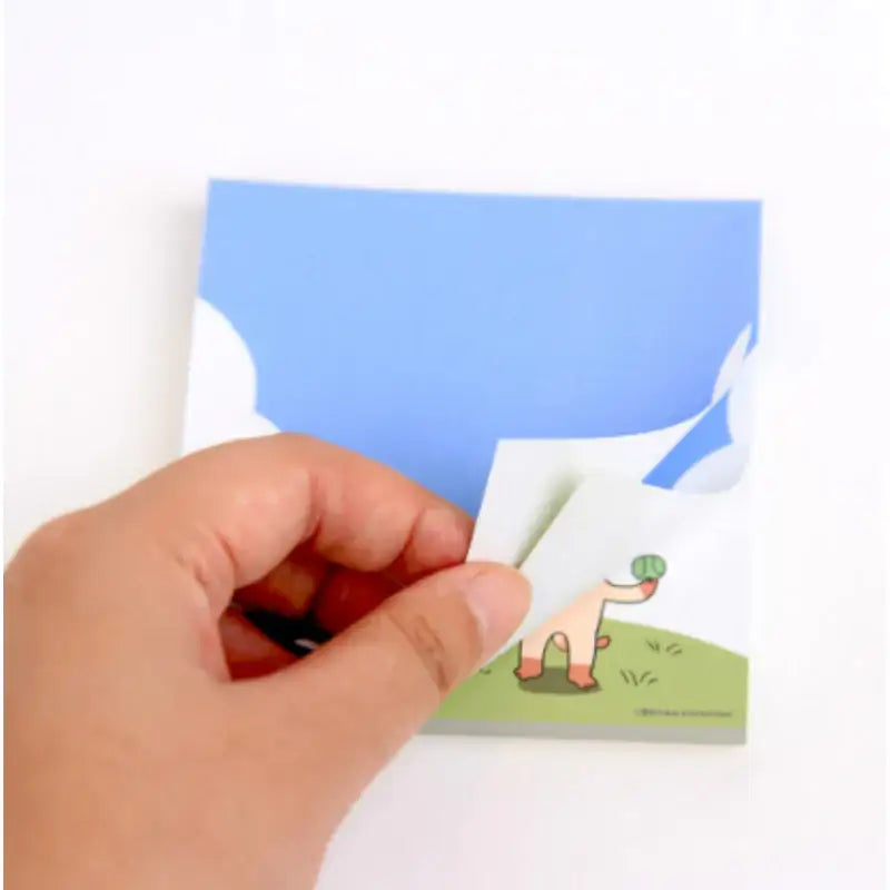 Today Is Also Fast - Square Memo - Webtoon Shop - Memo - Harumio