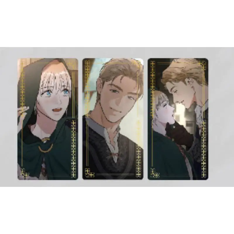 ANTIDOTE x BeOn - Gold Leaf Card Deck 3P Set - BeOn Cafe - Collectibles - Harumio