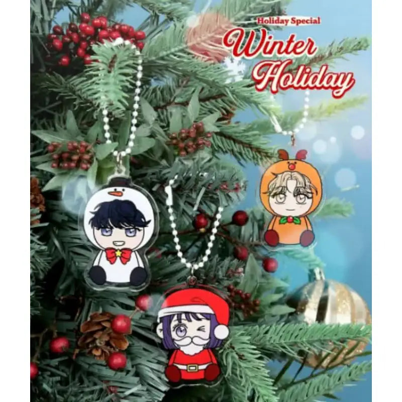 Operation: True Love Winter Holiday Pop-Up - Christmas Ornament Keyring - Winter Holiday - Keyring - Harumio