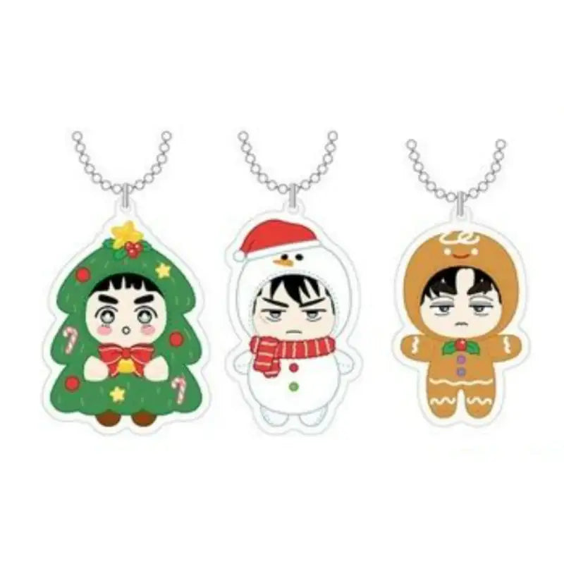 After School Lessons for Unripe Apples Winter Holiday Pop-Up - Christmas Ornament Keyring - Winter Holiday - Keyring - Harumio