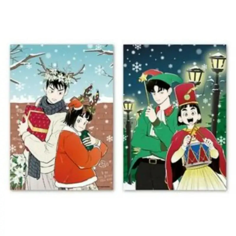 After School Lessons for Unripe Apples Winter Holiday Pop-Up - A3 Poster - Winter Holiday - A3 Poster - Harumio