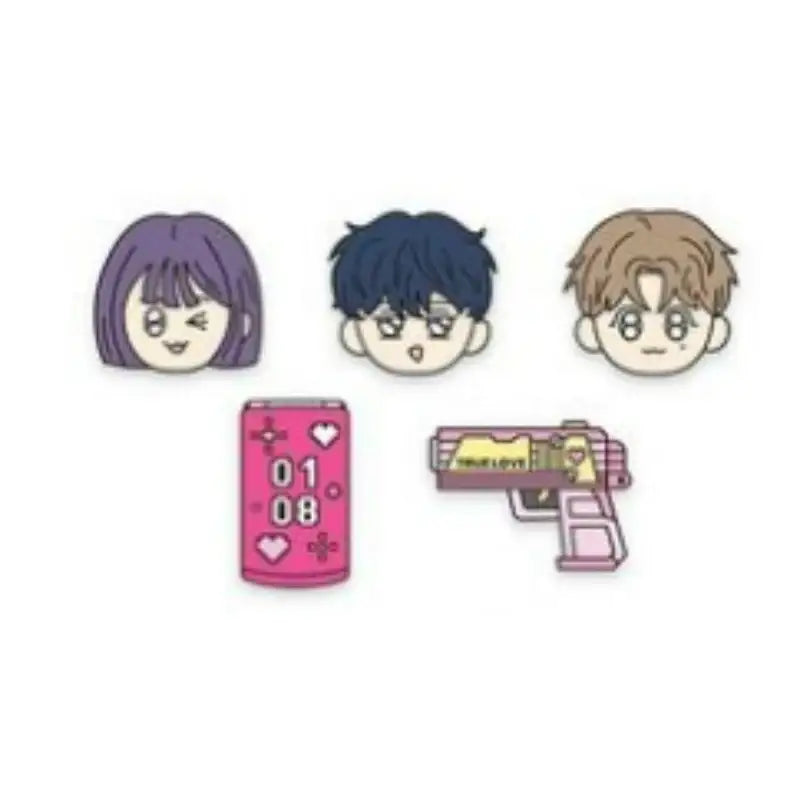 Operation: True Love Winter Holiday Pop-Up - Metal Badge - Winter Holiday - Metal Badge - Harumio