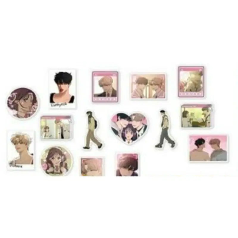Operation: True Love Winter Holiday Pop-Up - Piece Sticker Pack - Winter Holiday - Sticker - Harumio