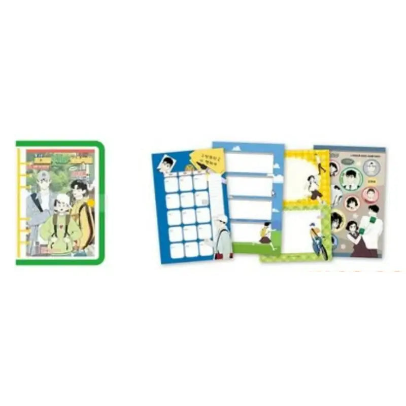 After School Lessons for Unripe Apples Winter Holiday Pop-Up - 6-Hole Diary - Winter Holiday - Diary - Harumio