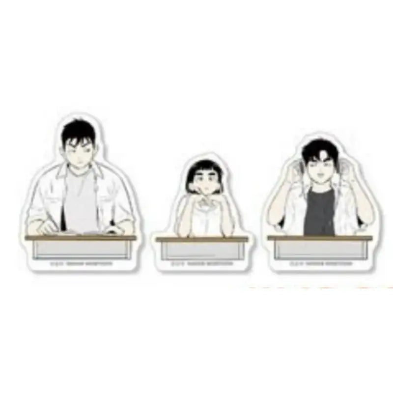 After School Lessons for Unripe Apples Winter Holiday Pop-Up - Acrylic Magnet Clamp Set - Winter Holiday - Clamp - Harumio
