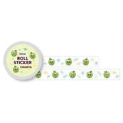 After School Lessons for Unripe Apples Winter Holiday Pop-Up - Transparent Roll Sticker - Winter Holiday - Sticker - Harumio