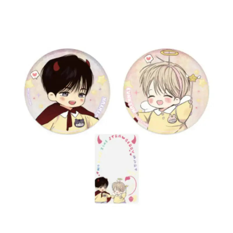 No Love Zone x GOODSBEE - Can Badge Set - GOODSBEE - Can Badge - Harumio