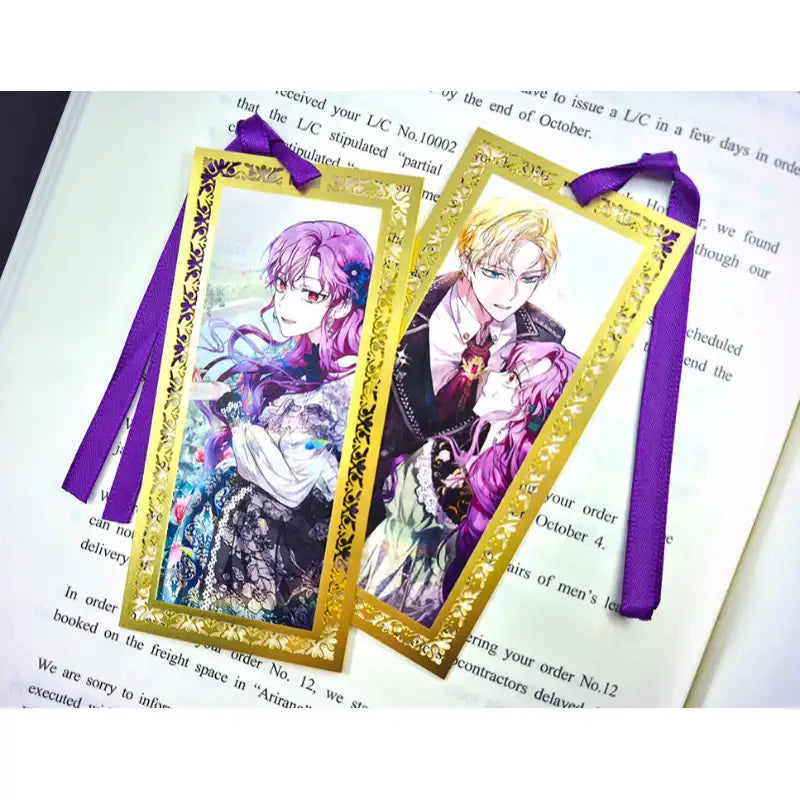 The Perks of Being a Villainess - Metal Bookmark Set - PolarFox - Bookmark - Harumio