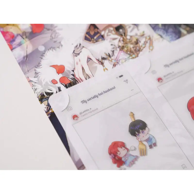 My Secretly Hot Husband - Transparent Photocard Set - PolarFox - Transparent Photocard - Harumio